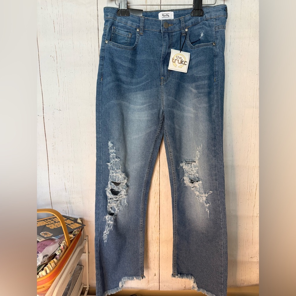 NEW Distressed jeans by Myra Bag women’s size 30 NWT boutique
